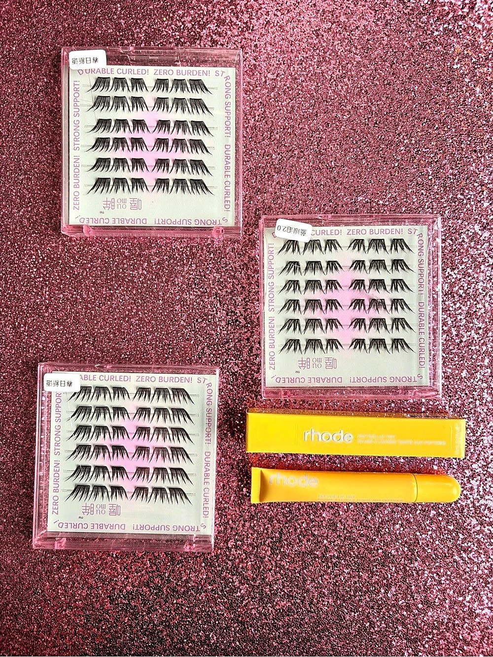rhode Peptide Lip Tint Yellow NWT with 3 Lash Packs